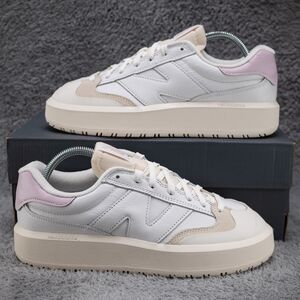 New Balance CT302 NB White Purple Mens 9 Womens 10.5 Platform Shoes CT302SP-D